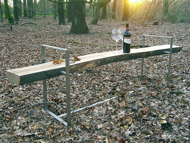 Holzbank