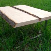Couchtisch "Baumstamm"